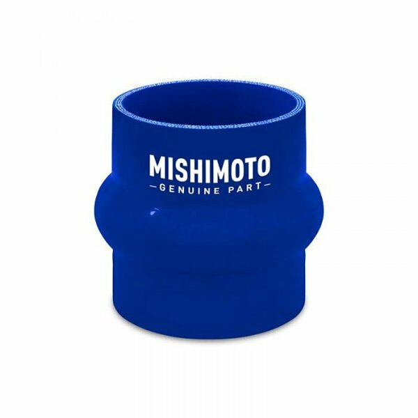 Mishimoto COUPLER 2 Inch Inlet Diameter: Hump; Blue; Silicone MMCP-2HPBL